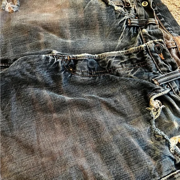 - PRPS Blue Ripped Jeans Men’s Size 32 - pockets need to be sewn - Picture 4 of 9